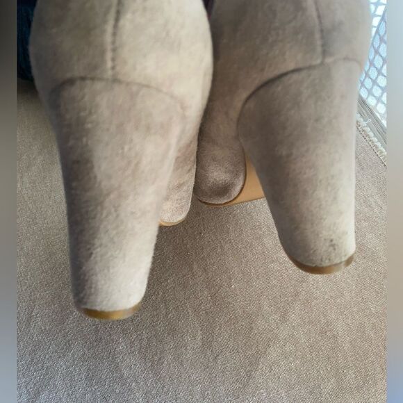 Jeffrey Campbell chunky heel suede shoes size 8 - Picture 12 of 15